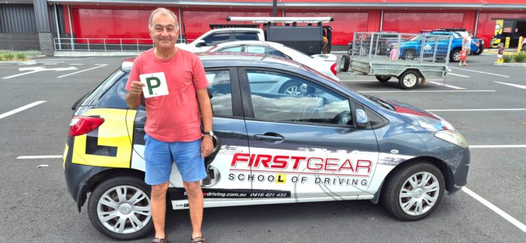 Vladyslav-P celebrating passing their driving test